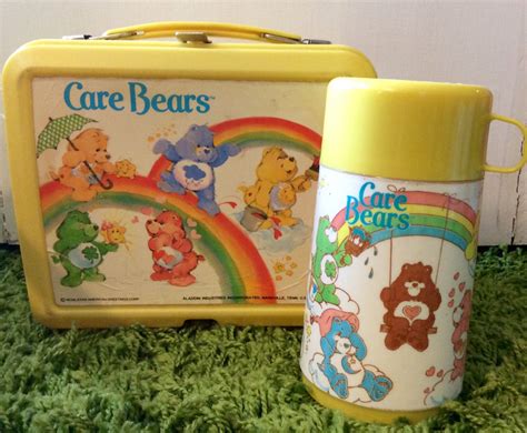 caring bears lunch box